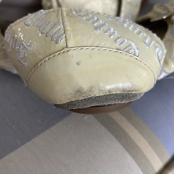 Vintage Juicy Couture Off white.Ballerina flats - Picture 7 of 7
